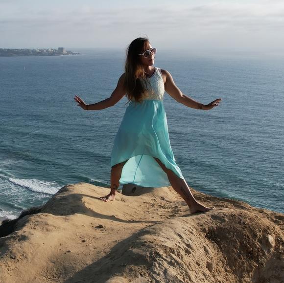 Flowy hippie boho dress - Picture 2 of 13